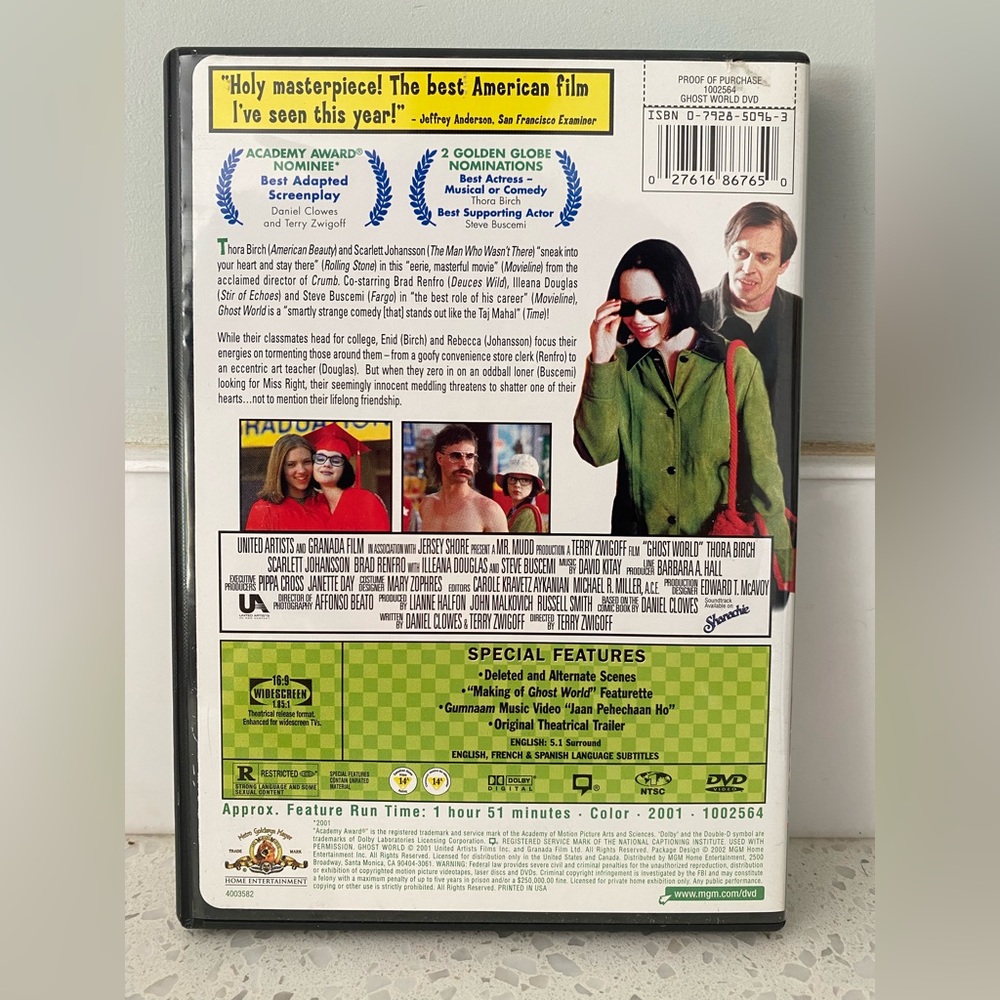 ‘Ghost World’ DVD - Picture 2 of 4